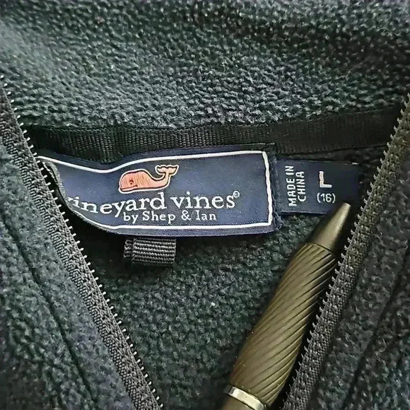 Vineyard Vines Kids Long Sleeve Fleece Jacket - Picture 8 of 9